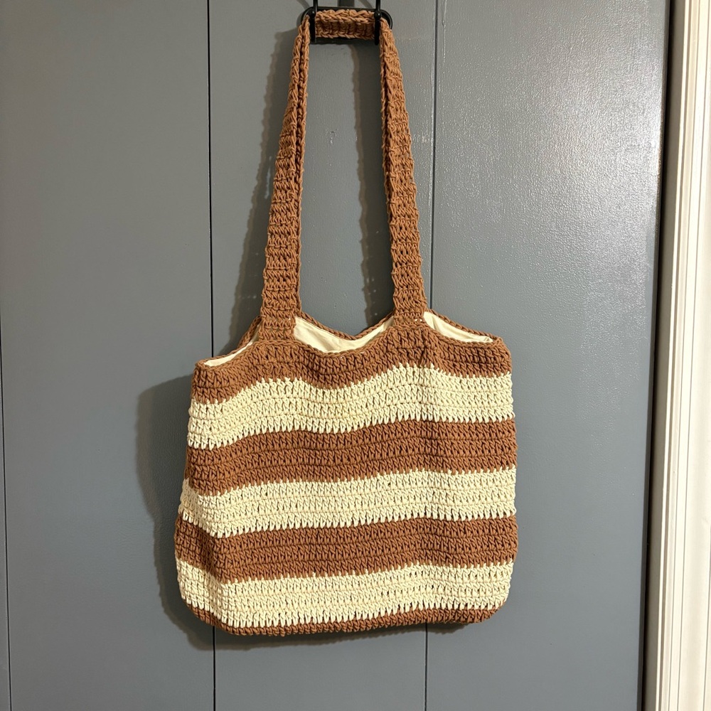 A new day tote bag